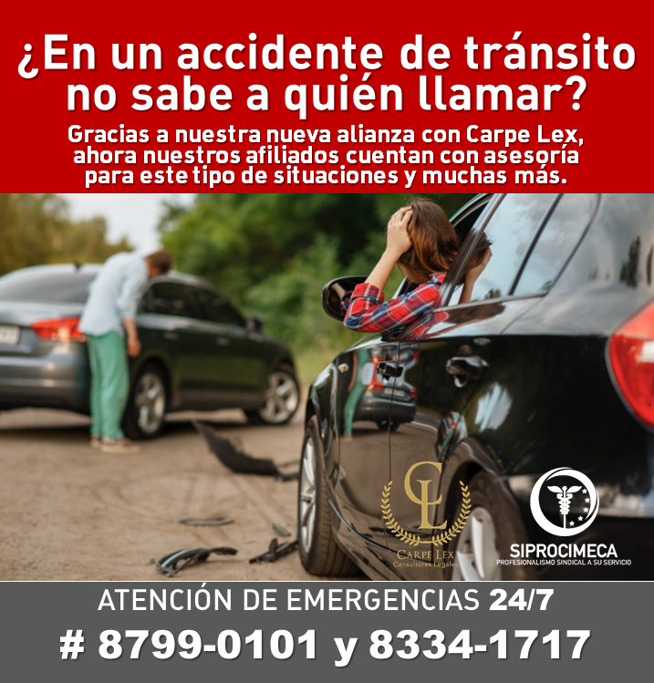 ¿Le ha pasado que en un accidente de tránsito no sabe a quién llamar?